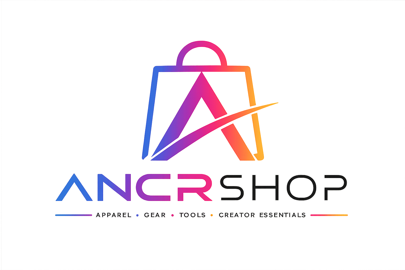 ANCR Shop — Apparel, Gear, Tools, Creator Essentials